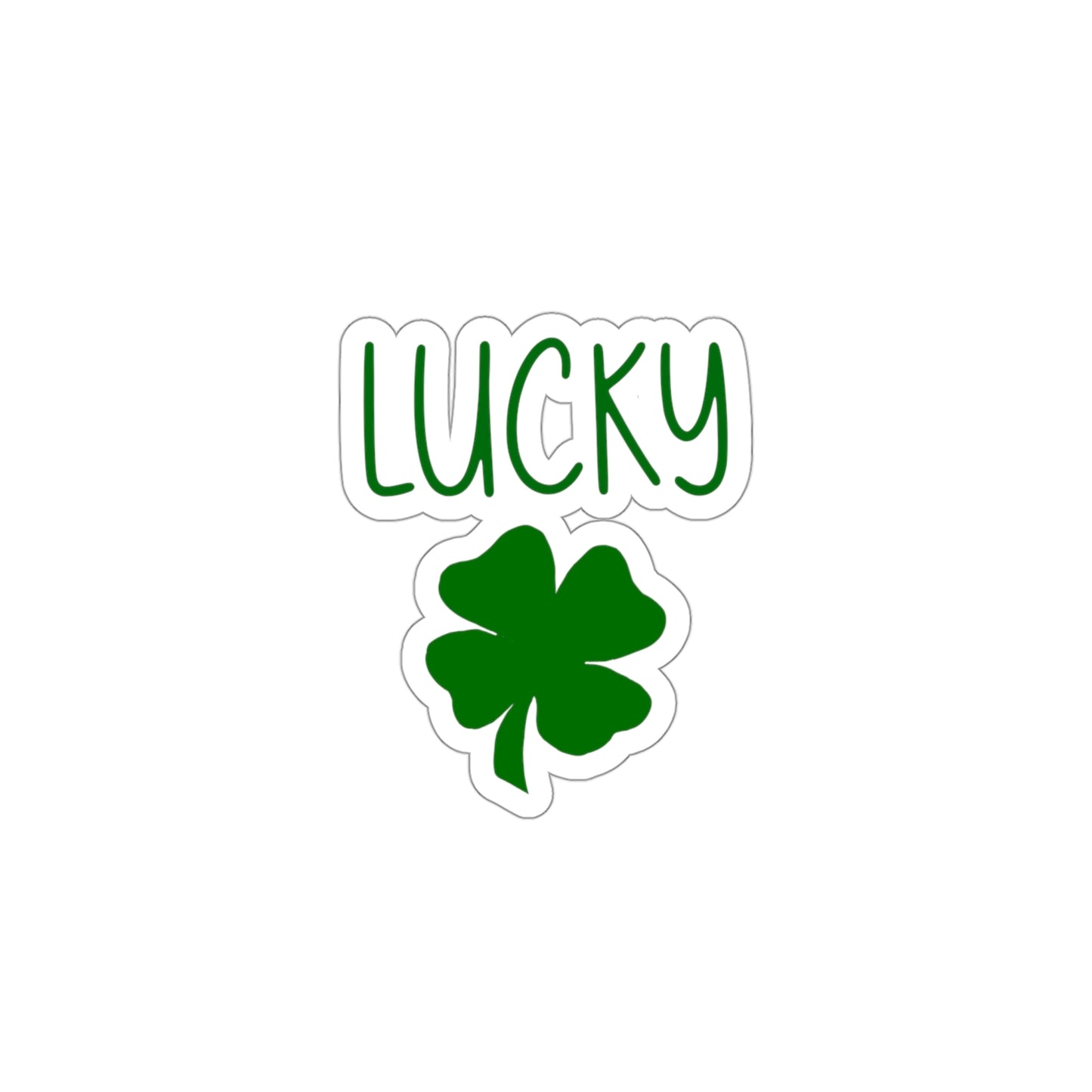 NWT- Lucky Clover Kiss-Cut Stickers