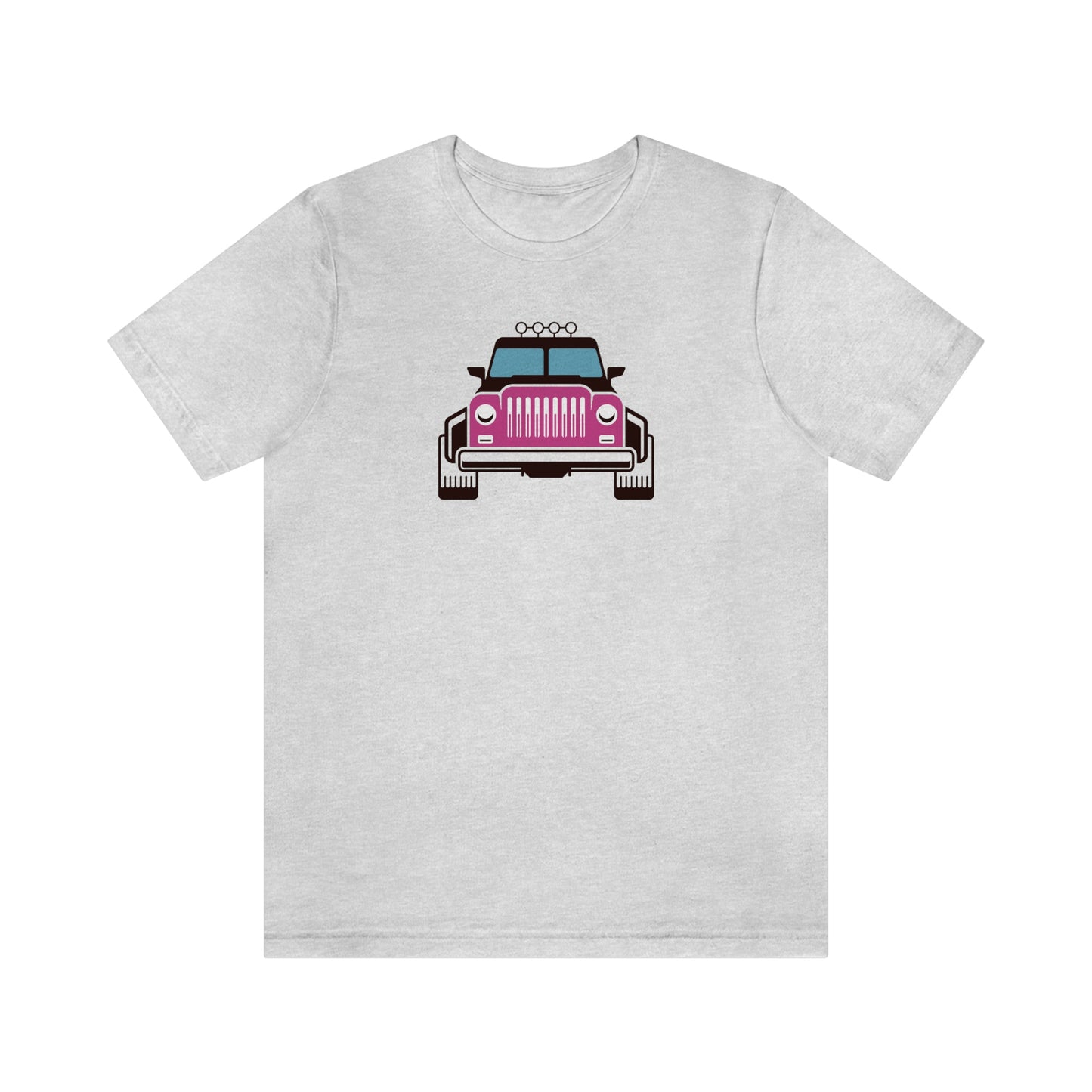 NWT - Pink Jeep Unisex Jersey Short Sleeve Tee