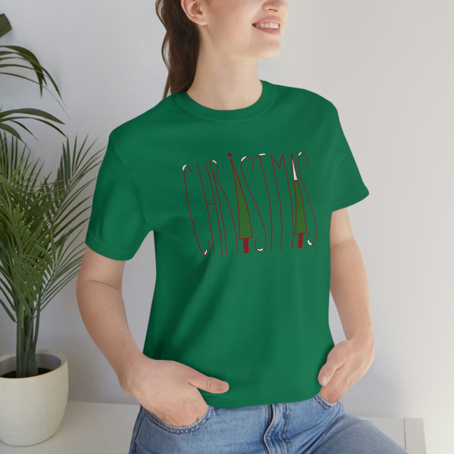 Holiday Christmas Unisex Jersey Short Sleeve Tee