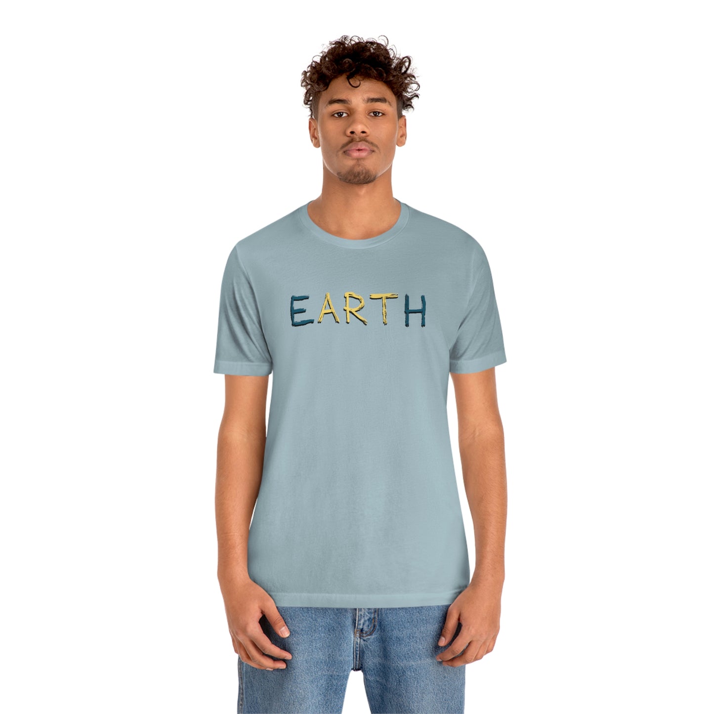 NWT- Earth Unisex Jersey Short Sleeve Tee