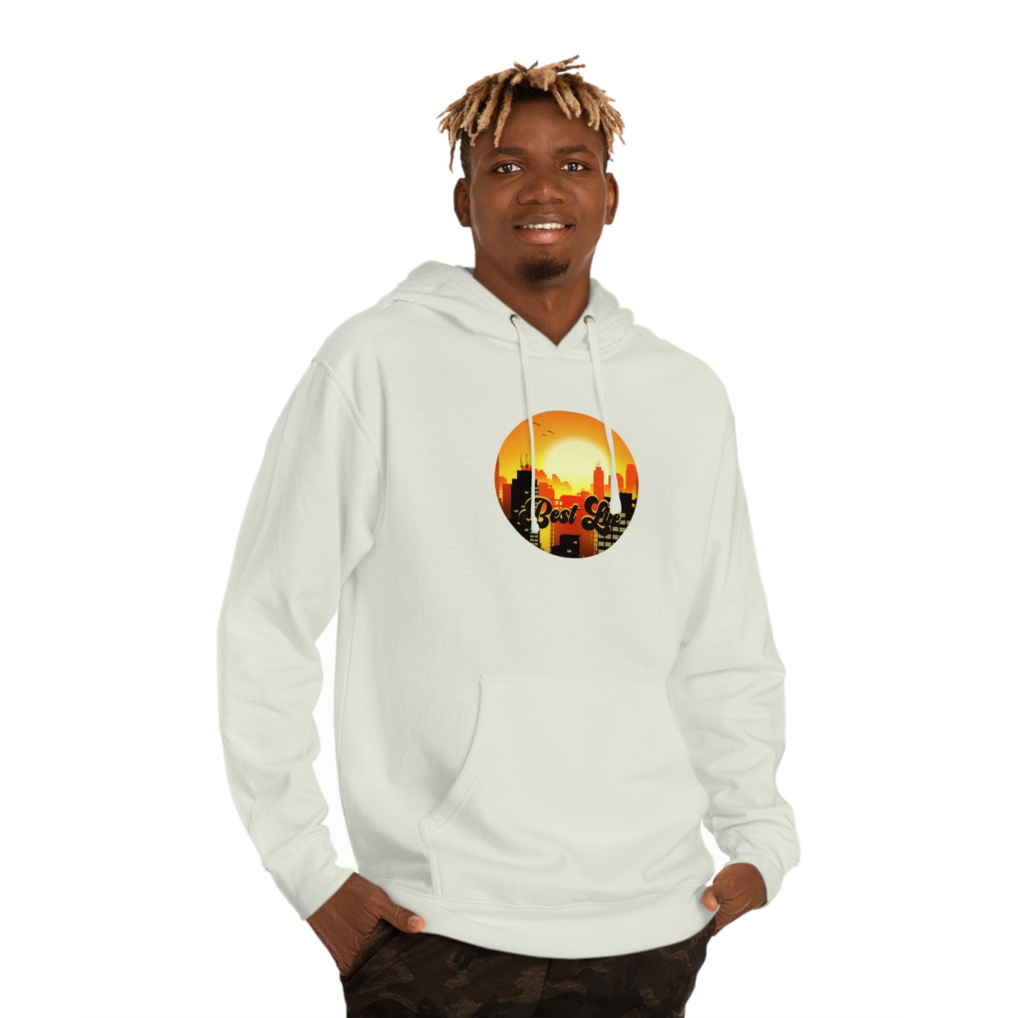 Best Life-Cityscape Unisex Hooded Sweatshirt