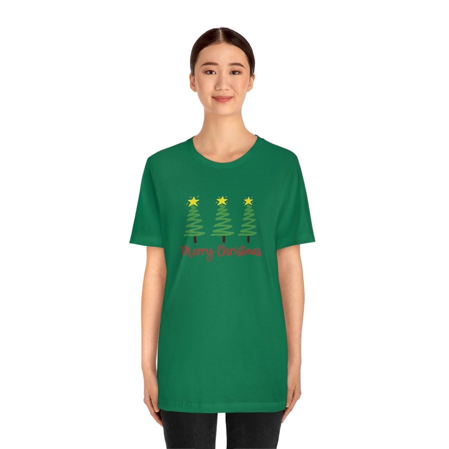 Holiday Merry Christmas Unisex Jersey Short Sleeve Tee