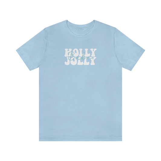 Holiday Holly Jolly Babe Unisex Jersey Short Sleeve Tee