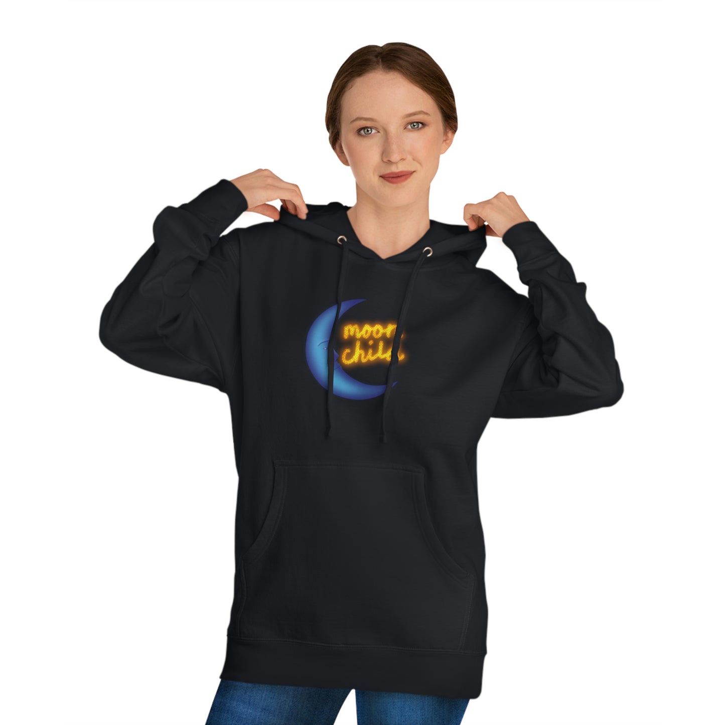 NWT Vintage Moon Child Unisex Hooded Sweatshirt