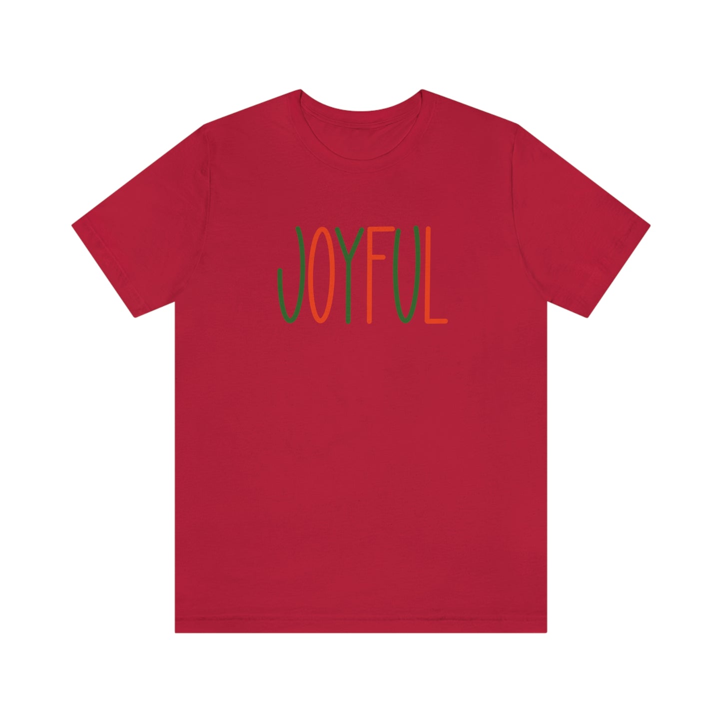 Holiday Joyful 2 Unisex Jersey Short Sleeve Tee