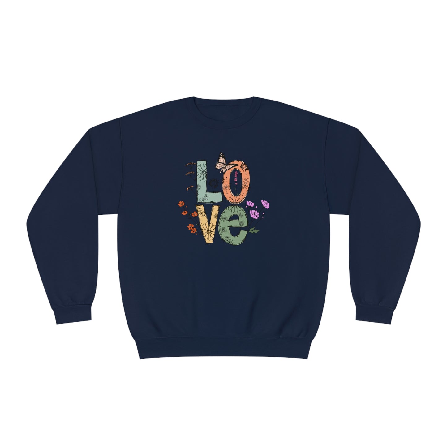 NWT - Wildflowers Love Unisex NuBlend® Crewneck Sweatshirt