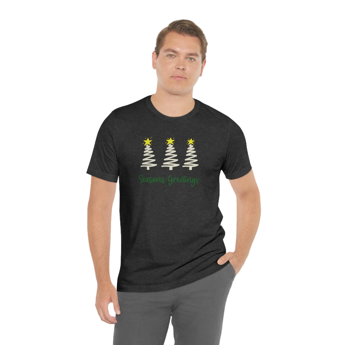 Holiday Seasons Greetings Unisex Jersey Short Sleeve Tee