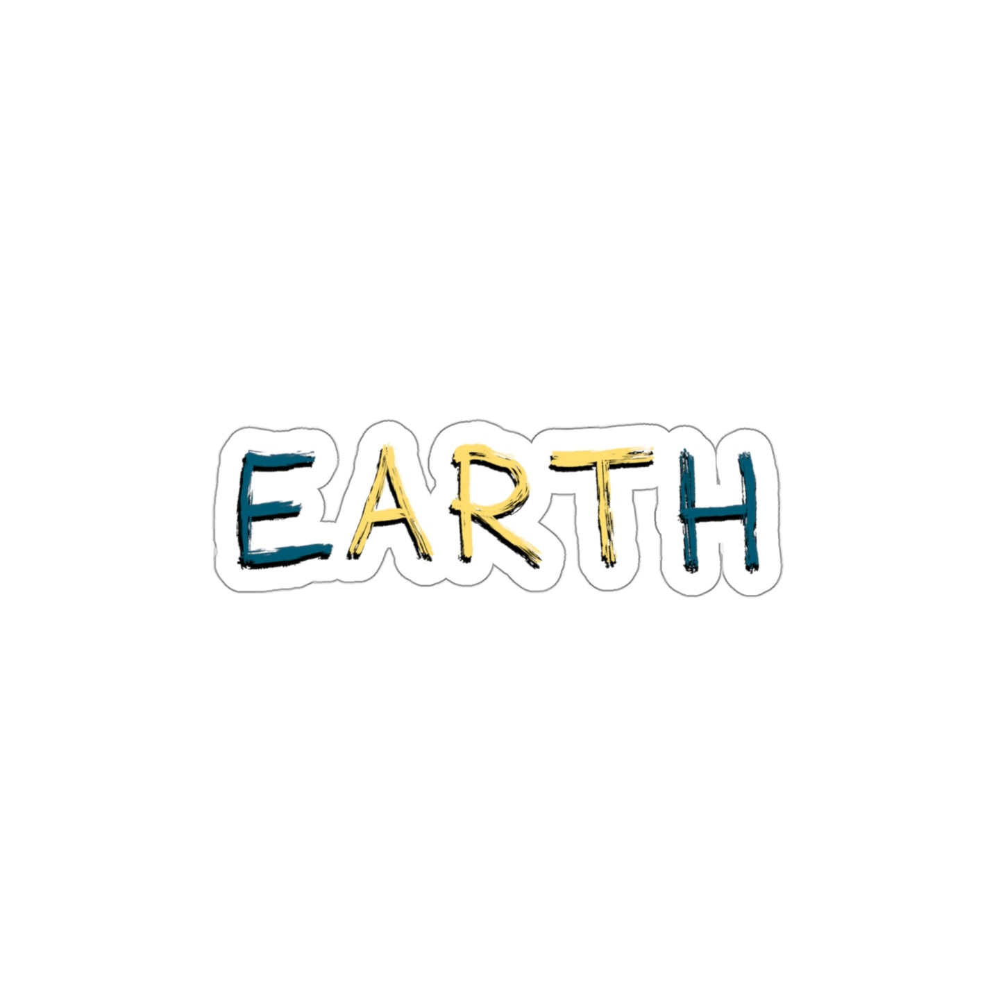 NWT- Earth Kiss-Cut Stickers