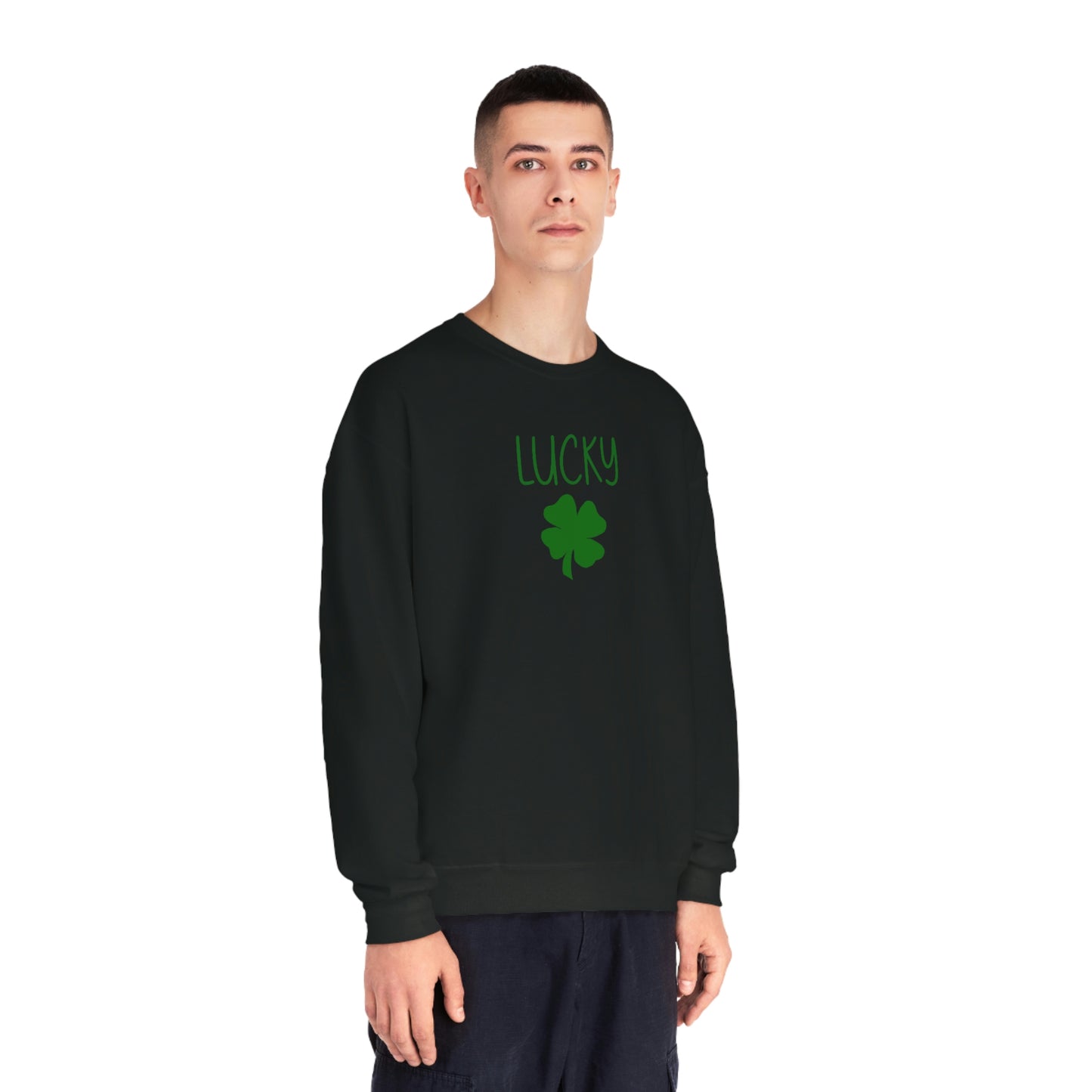 NWT- Lucky Clover Unisex NuBlend® Crewneck Sweatshirt