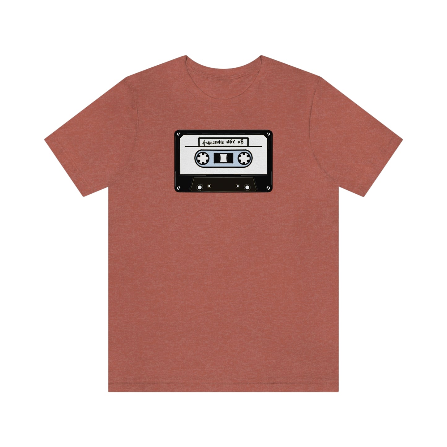 NWT- 80's Cassette Mixtape Unisex Jersey Short Sleeve Tee