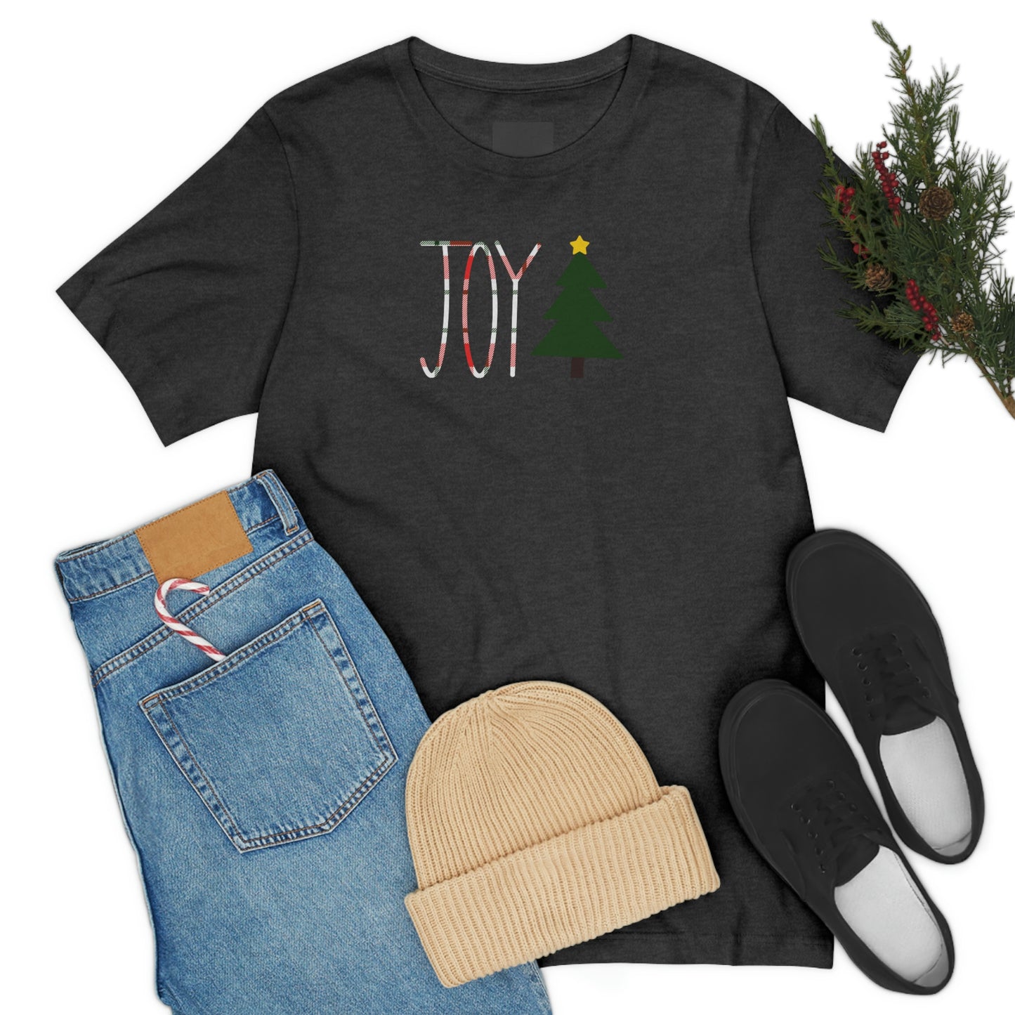 Holiday Joy 1 Unisex Jersey Short Sleeve Tee