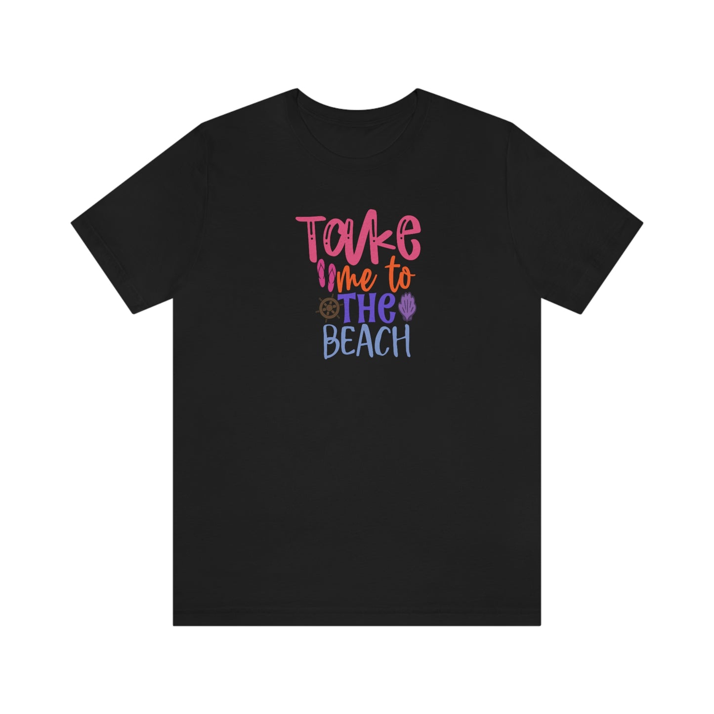 NWT - Take Me To The Beach Unisex Jersey Short Sleeve Tee