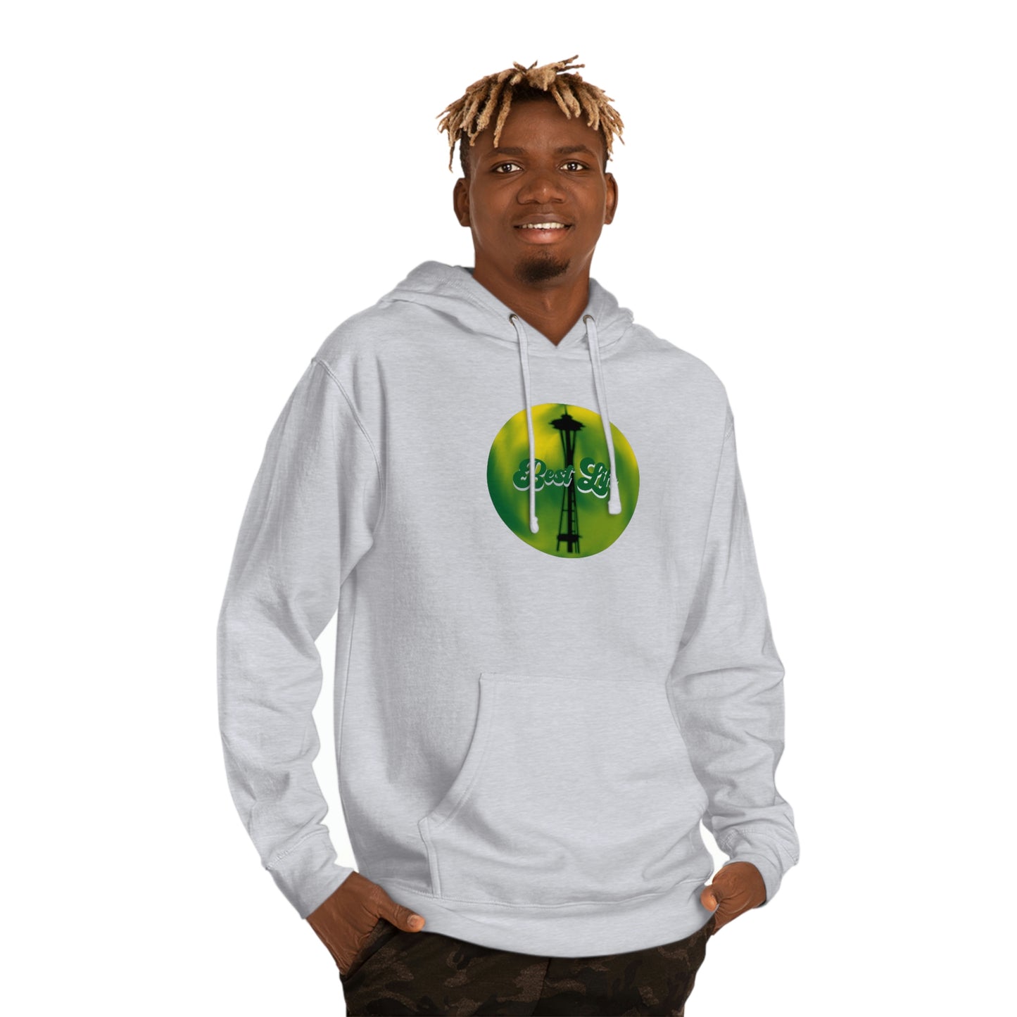 Best Life- Supersonic Space Needle Unisex Hooded Sweatshirt