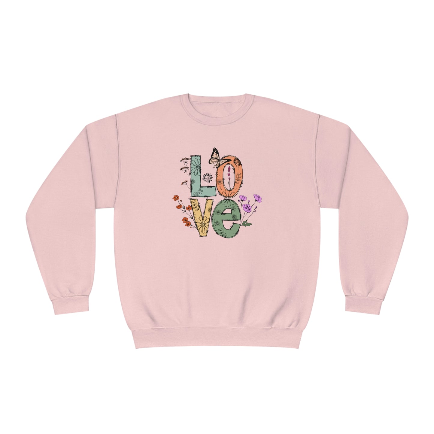 NWT - Wildflowers Love Unisex NuBlend® Crewneck Sweatshirt