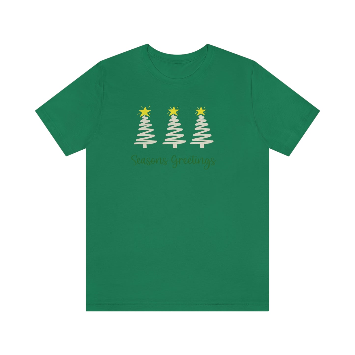 Holiday Seasons Greetings Unisex Jersey Short Sleeve Tee