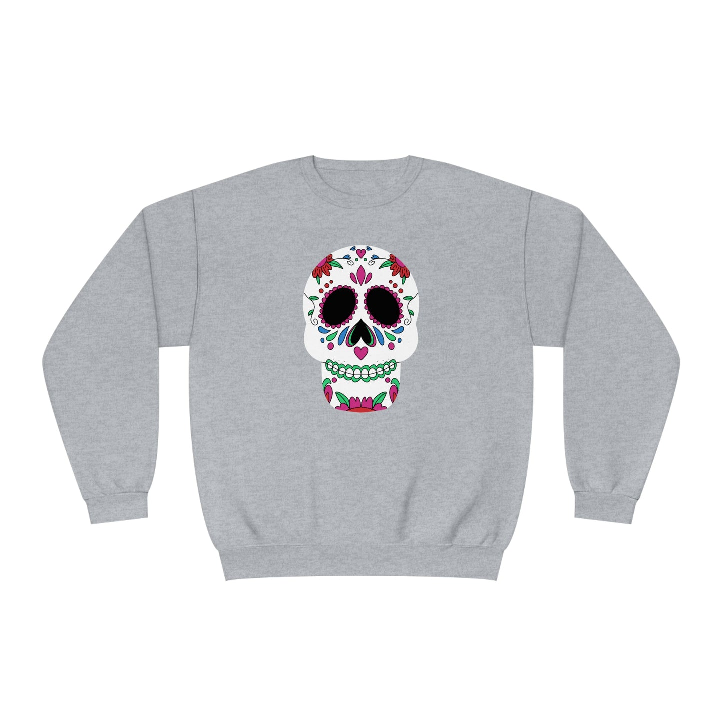 NWT- Sugar Skull Unisex NuBlend® Crewneck Sweatshirt