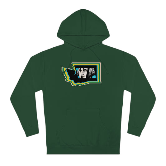 State Love- Washington Unisex Hooded Sweatshirt