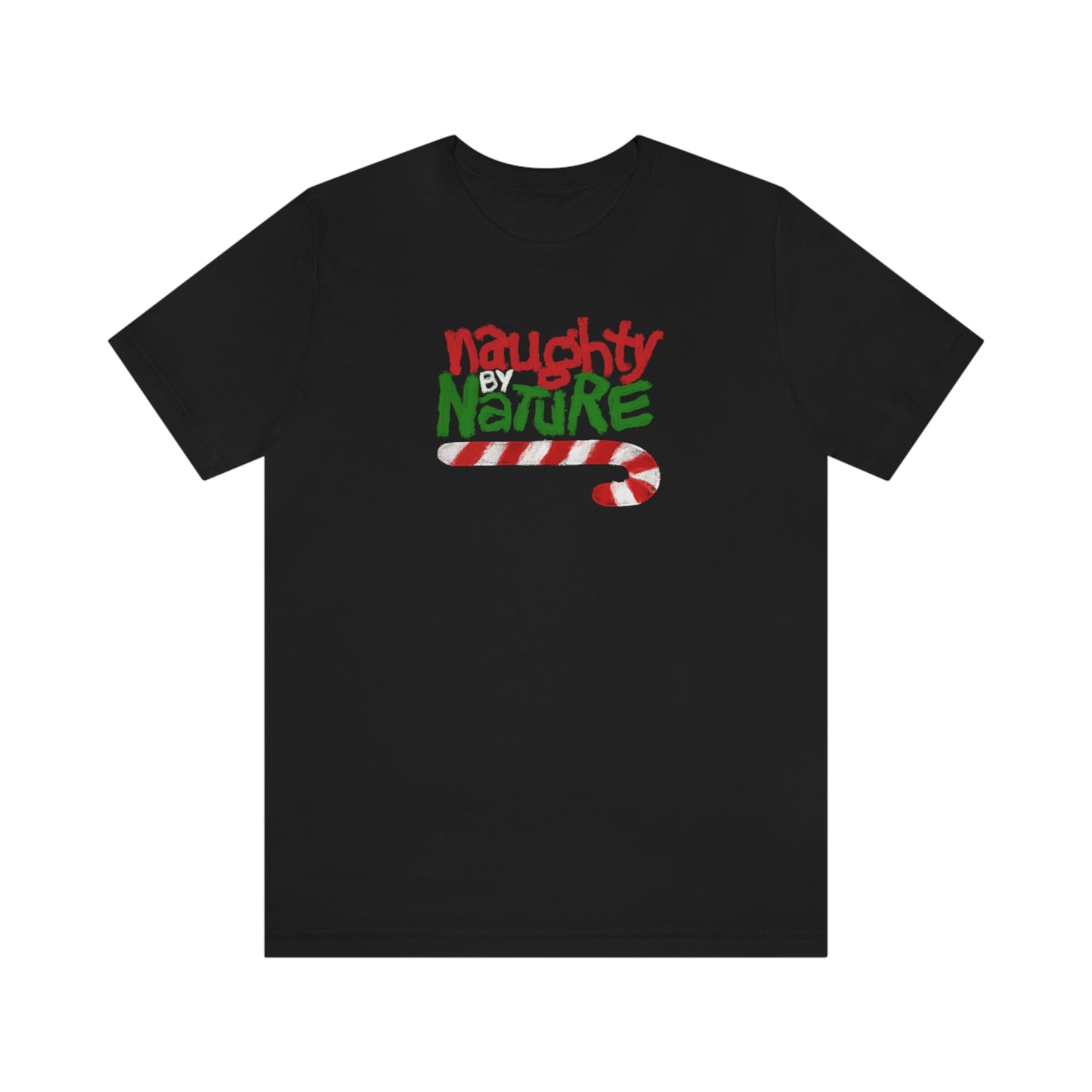 Holiday- Naughty by Nature Christmas Unisex Jersey Short Sleeve Tee