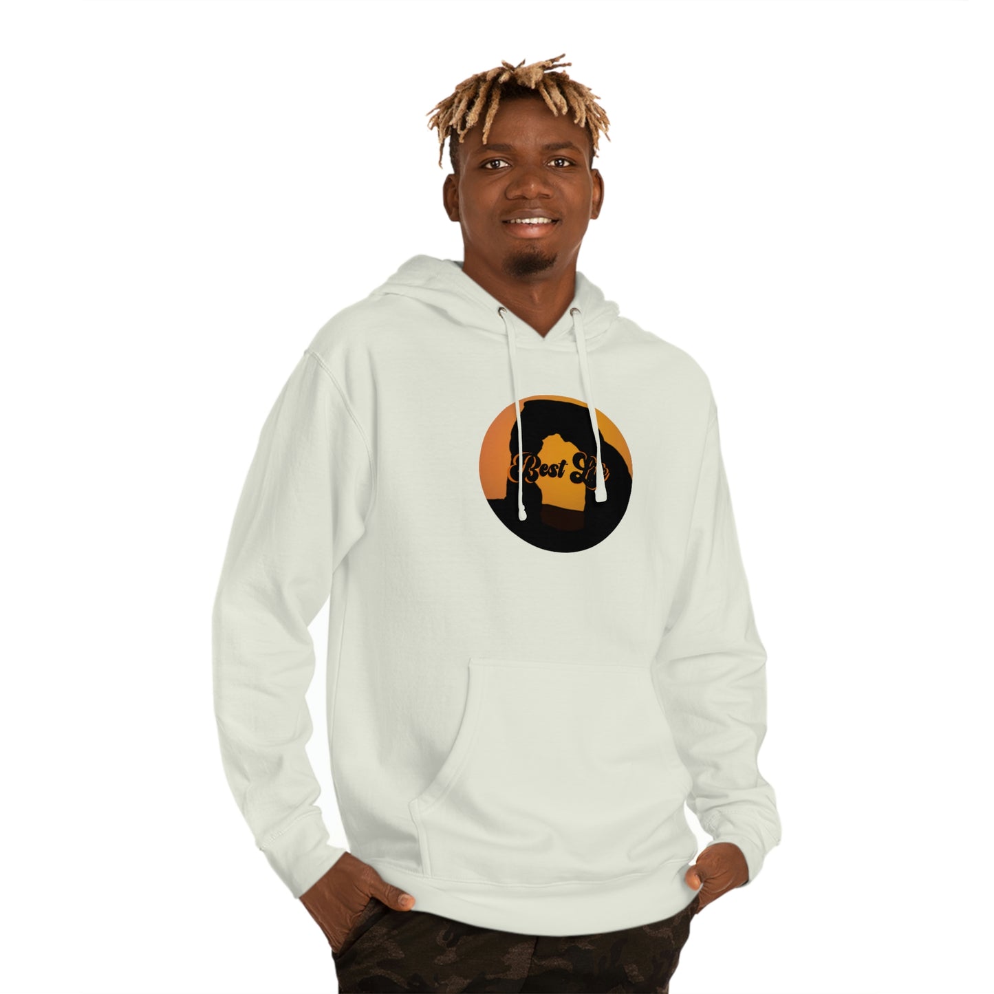 Best Life- Moab Arch Unisex Hooded Sweatshirt