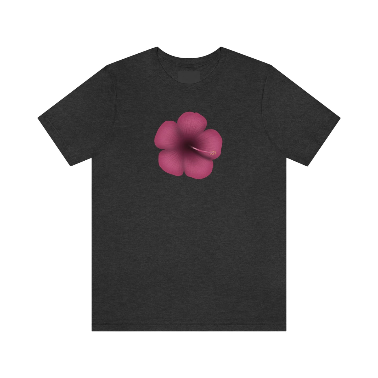 NWT Hibiscus Flower Unisex Jersey Short Sleeve Tee