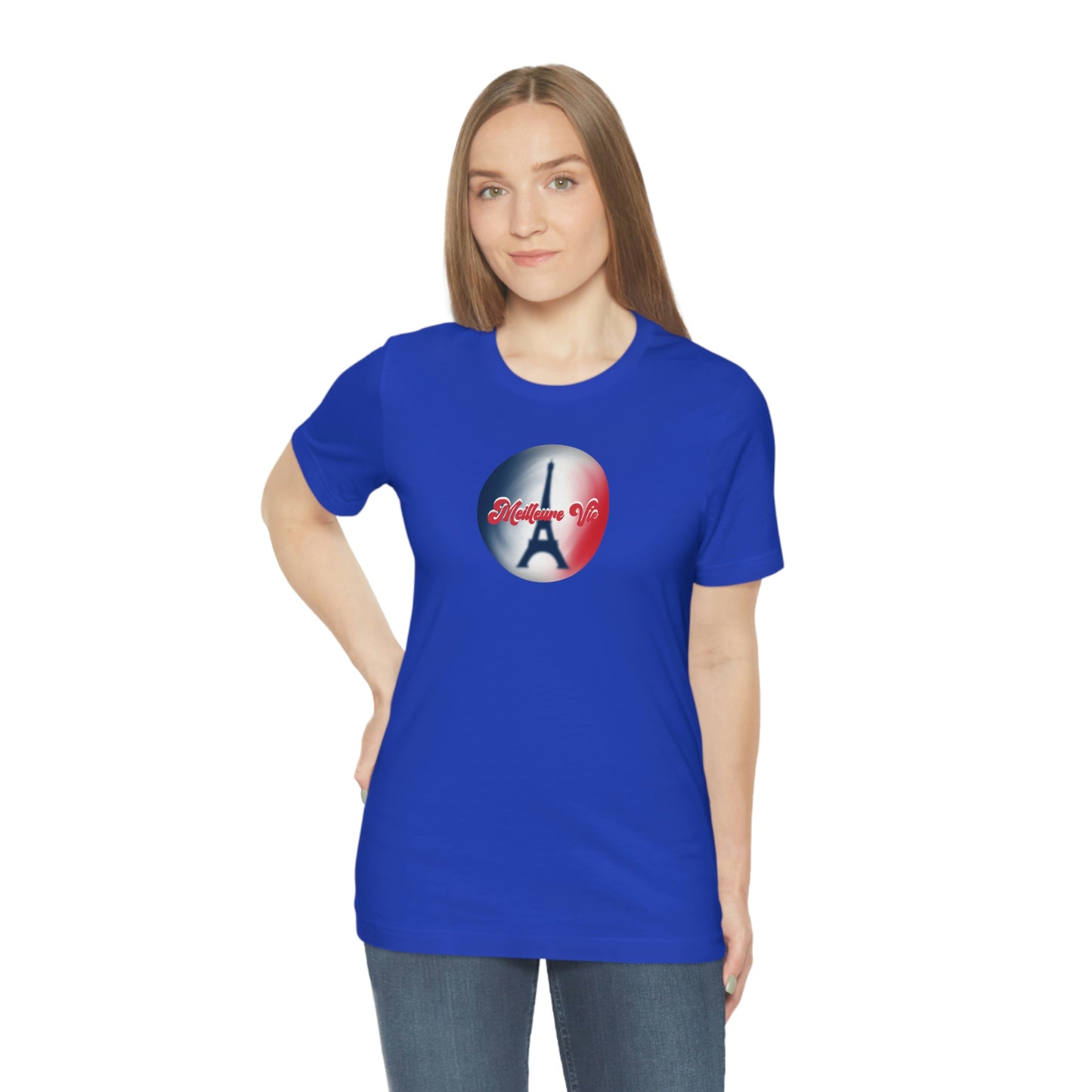 Best Life- Paris French Unisex Jersey Short Sleeve Tee