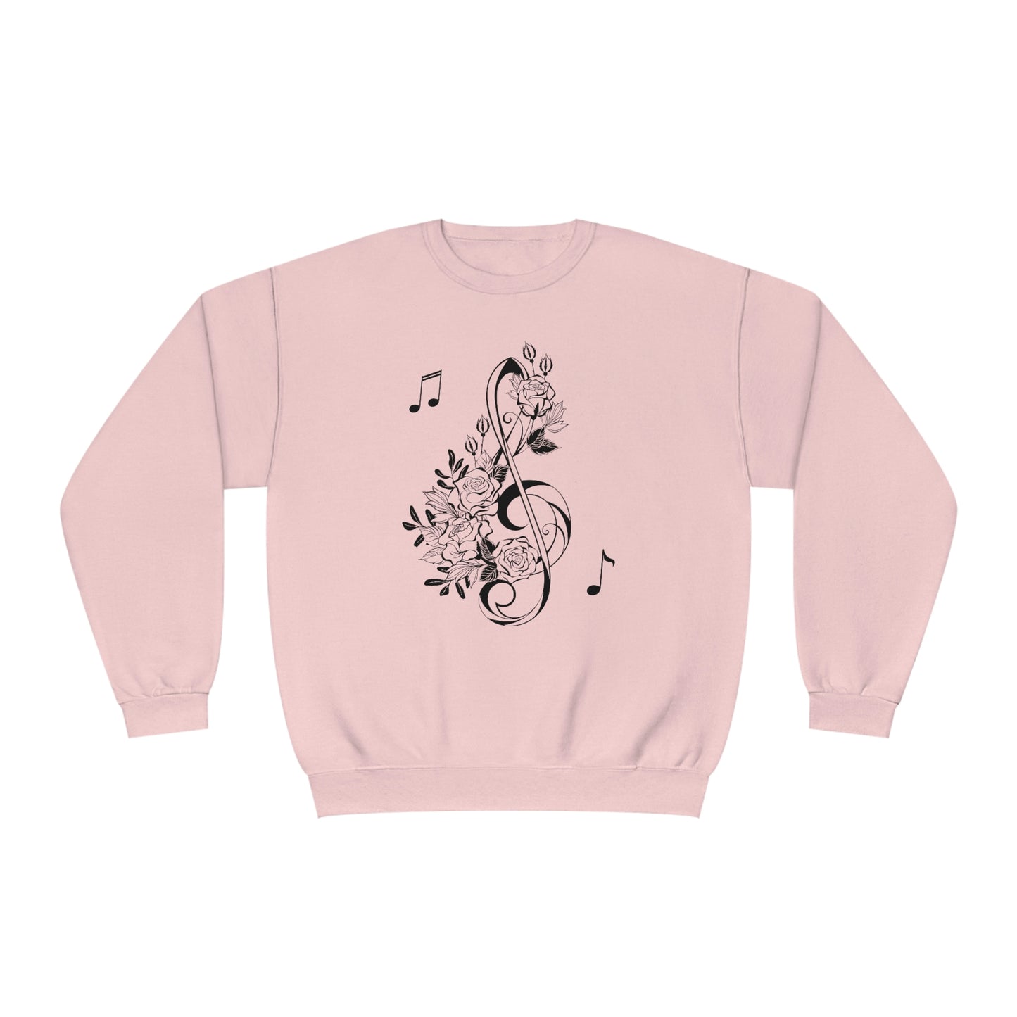 NWT- Music Note Unisex NuBlend® Crewneck Sweatshirt