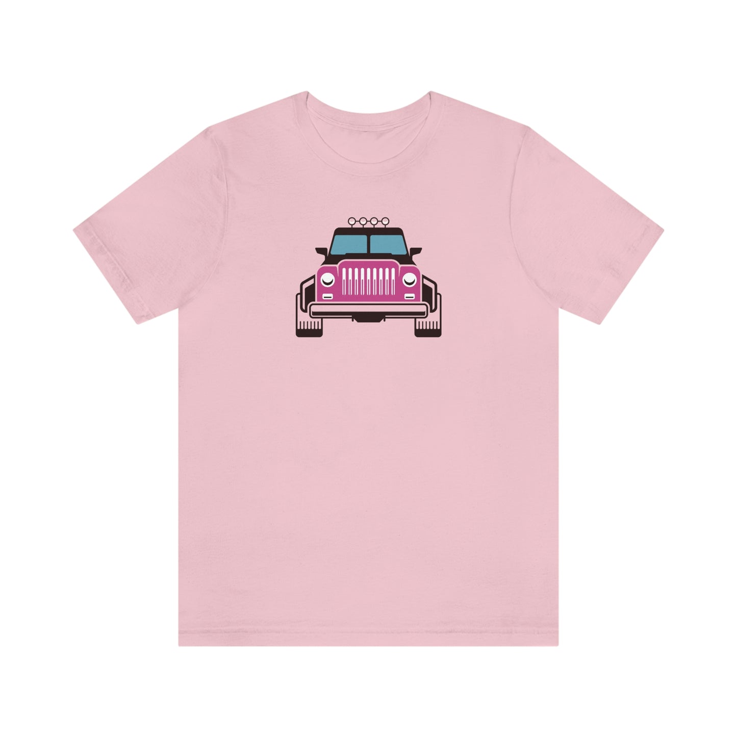 NWT - Pink Jeep Unisex Jersey Short Sleeve Tee