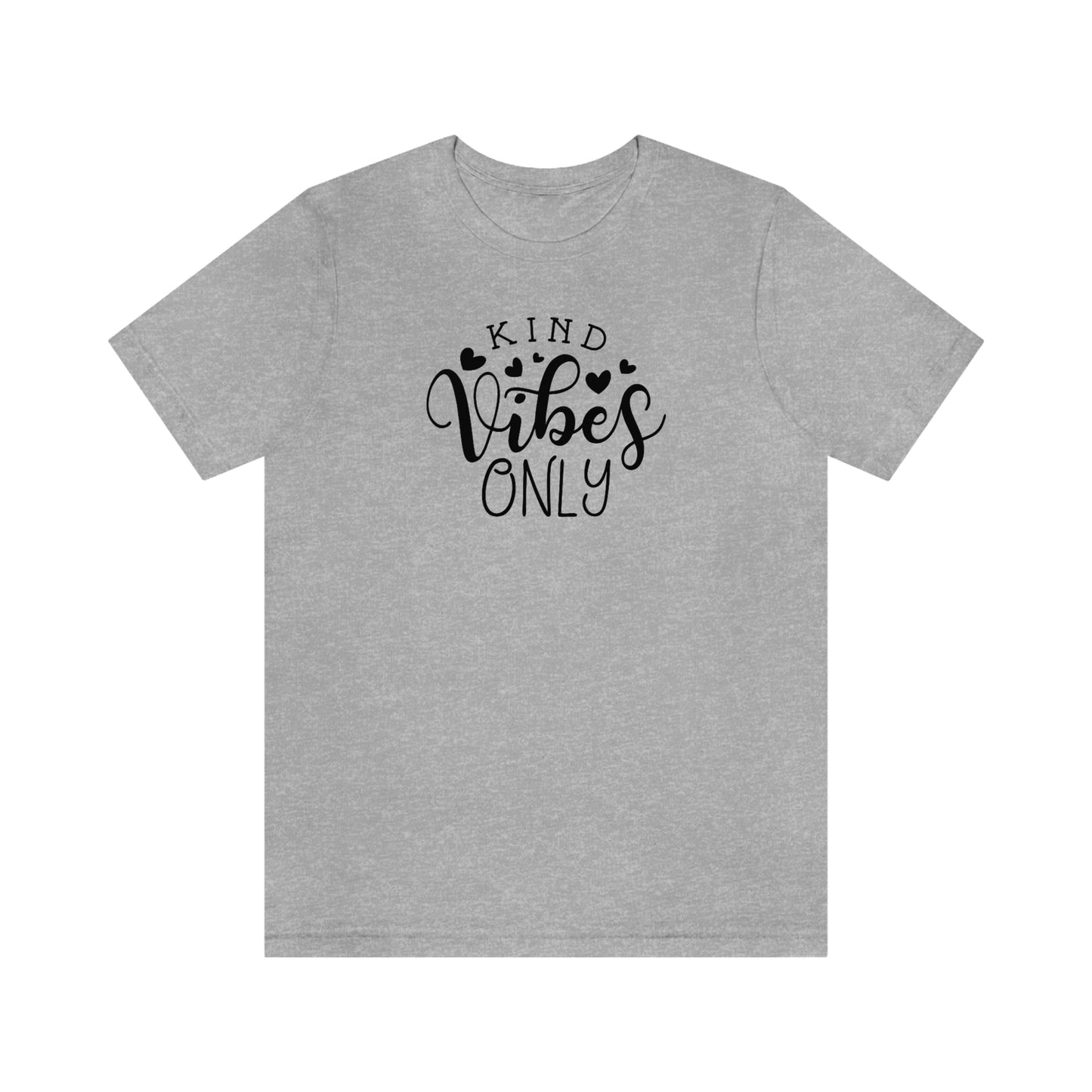 NWT- Kind Vibes Only Unisex Jersey Short Sleeve Tee