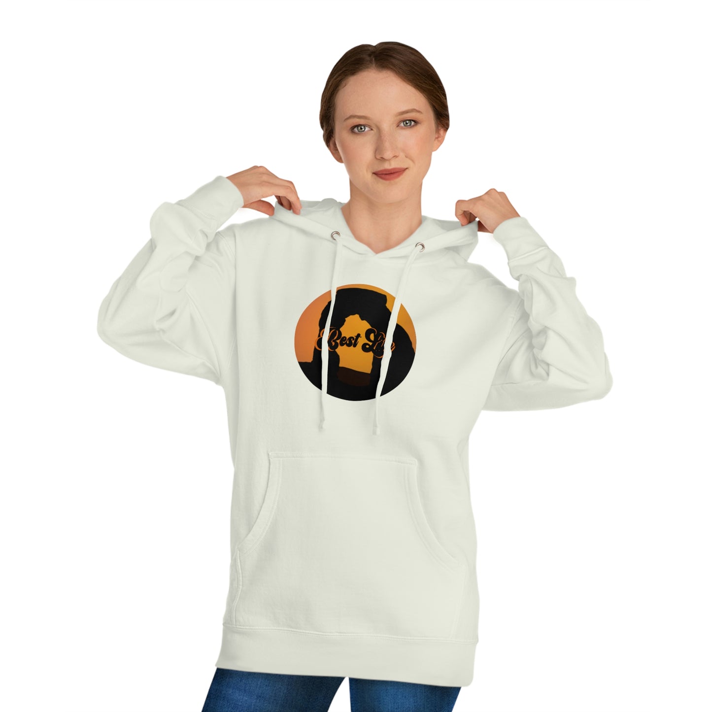 Best Life- Moab Arch Unisex Hooded Sweatshirt