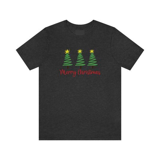 Holiday Merry Christmas Unisex Jersey Short Sleeve Tee