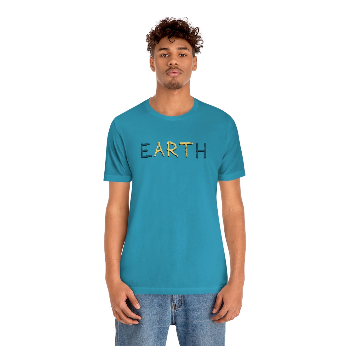 NWT- Earth Unisex Jersey Short Sleeve Tee